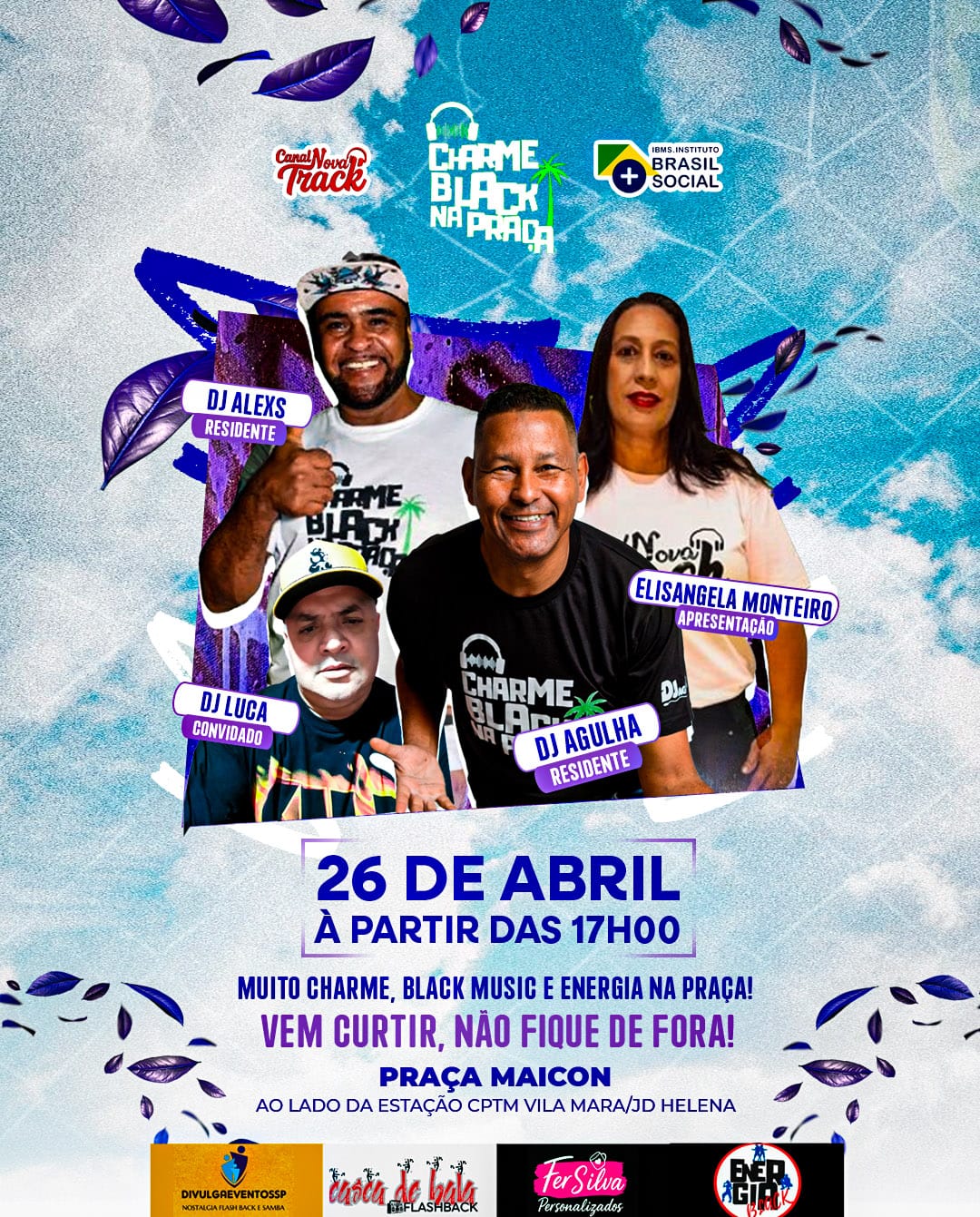 CHARME BLACK NA PRAÇA